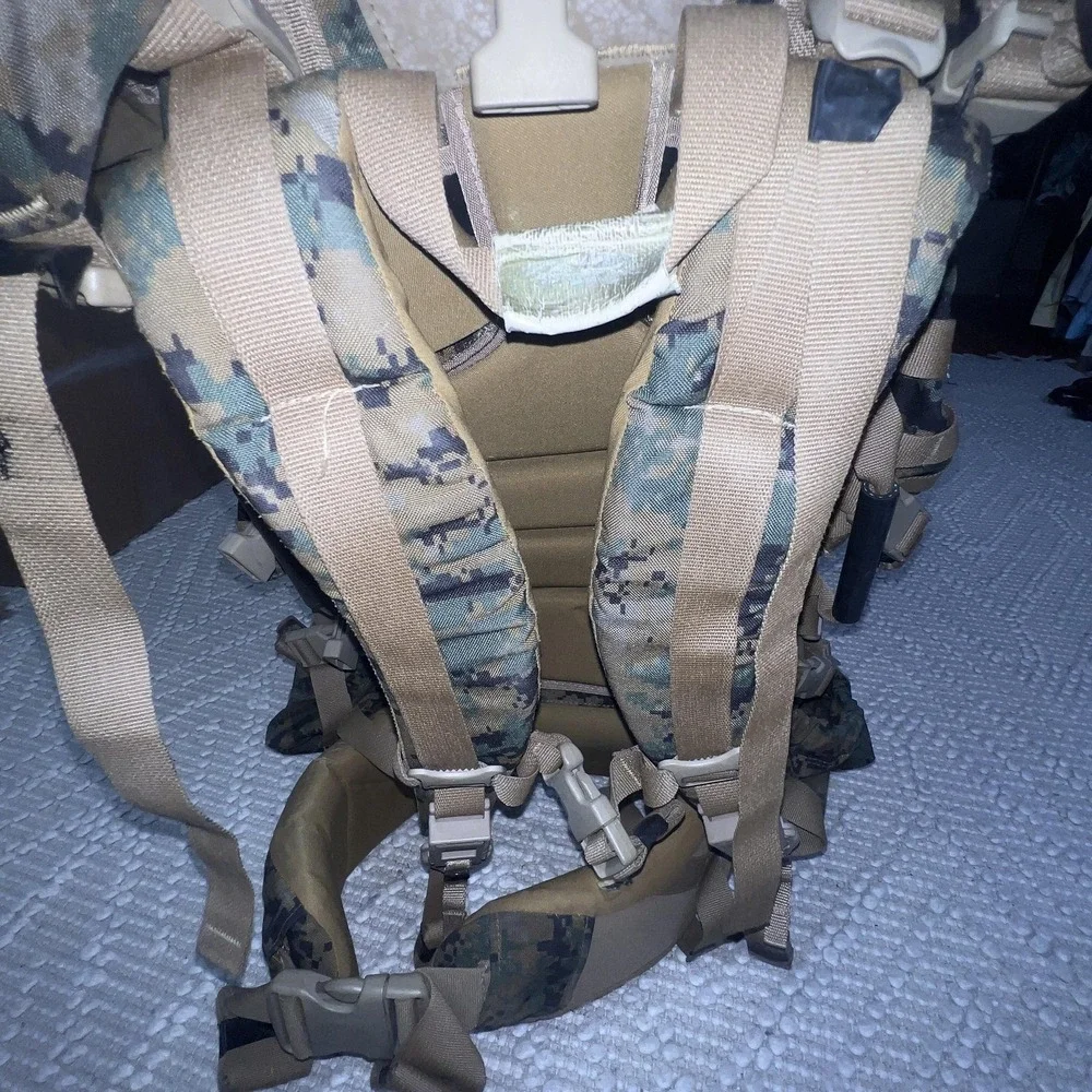 USMC ILBE Tactical Frame Pack MARPAT Camo PROPPER Arc'teryx 75L‎ Rucksack Men